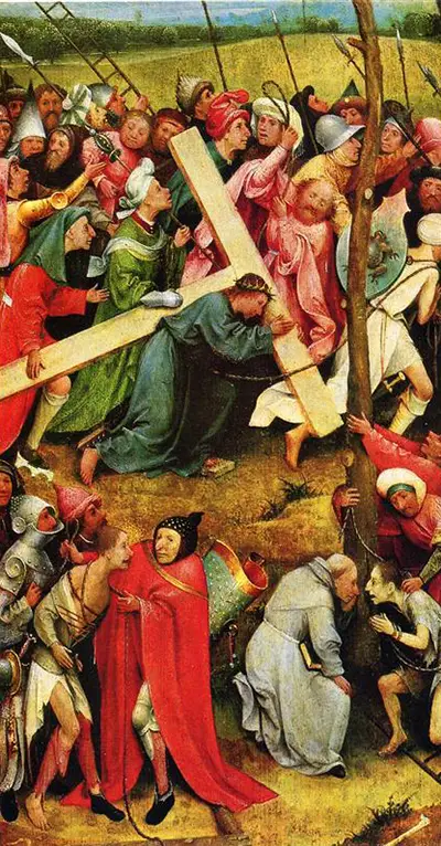 Small Christ Carrying the Cross Hieronymus Bosch